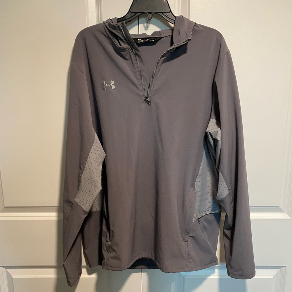 UnderArmour heatgear windbreaker, grey